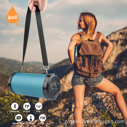 2016 wholesale waterproof bluetooth speaker with factory price
